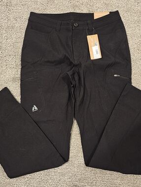 Eddie Bauer Women's Guide First Ascent  Pants Brand New With Tags Black